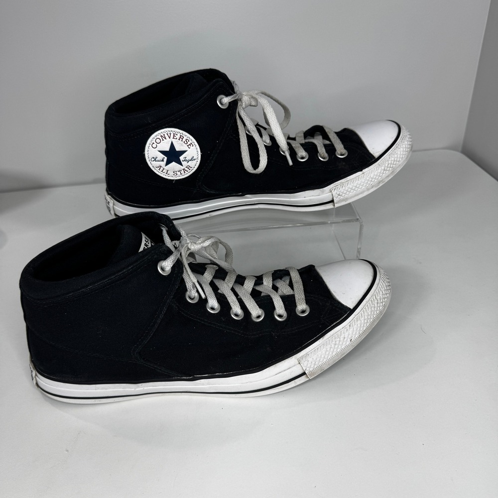 Converse Chuck Taylor All Star High Street Mid Black Sneakers Mens 11.5 151041F